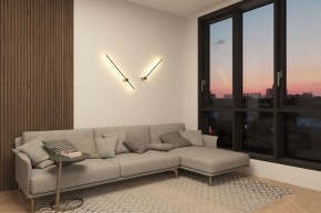 DK5012-SG Бра 800 мм, 3000К, IP20,7 Вт, матовое золото в Можге - mozhga.ok-mebel.com | фото 7