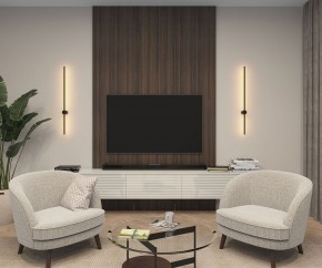 DK5014-BK Бра 1000 мм, 3000К, IP20, 12 Вт, черный, алюминий в Можге - mozhga.ok-mebel.com | фото 5