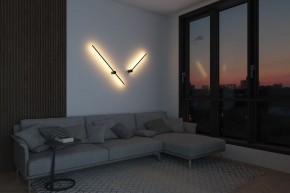 DK5014-BK Бра 1000 мм, 3000К, IP20, 12 Вт, черный, алюминий в Можге - mozhga.ok-mebel.com | фото 8