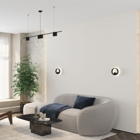 DK5060-BK Бра ORBIT, IP20, 3000К, LED, 10 Вт, черный матовый, алюминий в Можге - mozhga.ok-mebel.com | фото 6