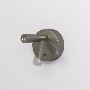 DK5072-DN Бра SHINE WALL со светодиодом, D104*H68, IP20, 3000К, 3W, RA?90, темный никель, алюминий в Можге - mozhga.ok-mebel.com | фото 3