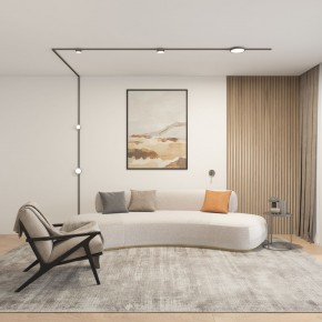 DK5072-DN Бра SHINE WALL со светодиодом, D104*H68, IP20, 3000К, 3W, RA?90, темный никель, алюминий в Можге - mozhga.ok-mebel.com | фото 5