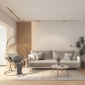 DK5072-SB Бра SHINE WALL со светодиодом, D104*H68, IP20, 3000К, 3W, RA?90, сатинированная латунь, алюминий в Можге - mozhga.ok-mebel.com | фото 8