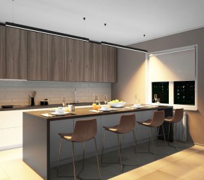 DK9153-BK Линейный светильник 42W 1500mm 3000K, черный в Можге - mozhga.ok-mebel.com | фото 7