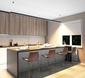 DK9303-BK Линейный светильник 72W 3000mm 3000K, черный в Можге - mozhga.ok-mebel.com | фото 5
