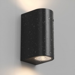 DK9791-BK Настенный уличный светильник NARVIK, IP44, 2хGU10 LED, до 15 Вт, черный, алюминий в Можге - mozhga.ok-mebel.com | фото 3