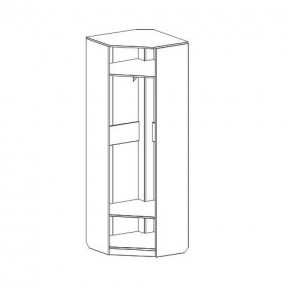 ЭЛАНА Прихожая (модульная) Бодега Белая в Можге - mozhga.ok-mebel.com | фото 5