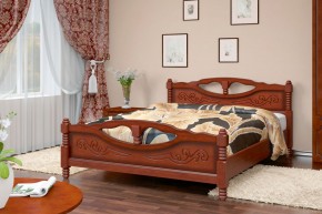 ЕЛЕНА-4 Кровать из массива (орех) в Можге - mozhga.ok-mebel.com | фото