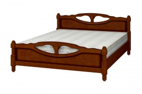 ЕЛЕНА-4 Кровать из массива (орех) в Можге - mozhga.ok-mebel.com | фото 2