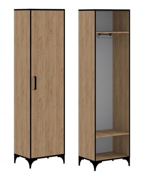 ЭНТЕР ЛОФТ Шкаф для одежды (Дуб Золотой) в Можге - mozhga.ok-mebel.com | фото