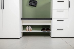 ЭЙР прихожая (модульная) Белый Шагрень в Можге - mozhga.ok-mebel.com | фото 23