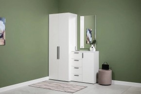 ЭЙР прихожая (модульная) Белый Шагрень в Можге - mozhga.ok-mebel.com | фото 3