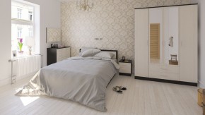 Фиеста Кровать 1600, цвет венге/дуб лоредо, ШхГхВ 163,5х203,5х80 см., сп.м. 1600х2000 мм., без матраса, основание есть в Можге - mozhga.ok-mebel.com | фото 5
