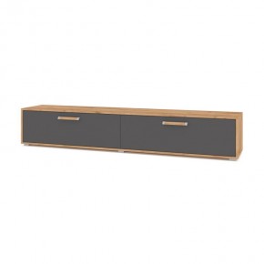 ФЛОРИДА Ф32 Тумба ТВ (дуб золотой/графит) в Можге - mozhga.ok-mebel.com | фото