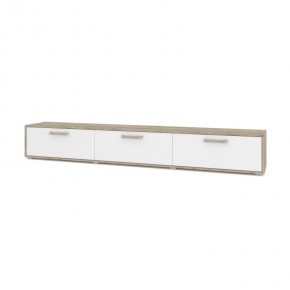 ФЛОРИДА Ф33 Тумба ТВ (дуб серый/белый) в Можге - mozhga.ok-mebel.com | фото