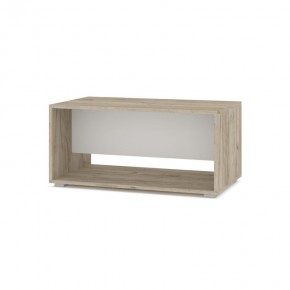 ФЛОРИДА Ф61 Стол журнальный (полка) дуб серый/белый в Можге - mozhga.ok-mebel.com | фото