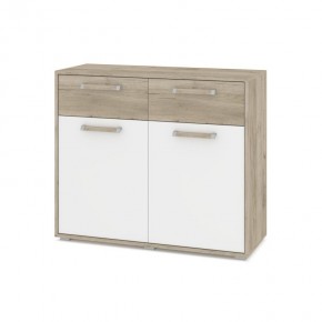ФЛОРИДА Гостиная (модульная) дуб серый/белый в Можге - mozhga.ok-mebel.com | фото 5