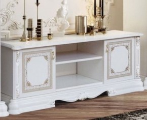 Гостиная Грация (комплект) белый/золото в Можге - mozhga.ok-mebel.com | фото 2