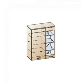 Гостиная Камелия Композиция 1 (Гикори Джексон темный) в Можге - mozhga.ok-mebel.com | фото 9