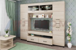 Гостиная Камелия Композиция 10 (Ясень Асахи) в Можге - mozhga.ok-mebel.com | фото