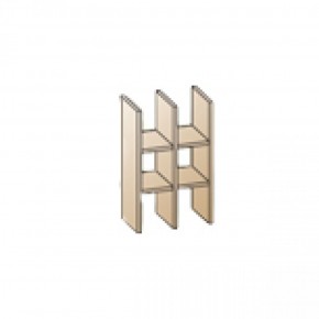 Гостиная Карина Композиция 6 (Гикори Джексон светлый) в Можге - mozhga.ok-mebel.com | фото 5