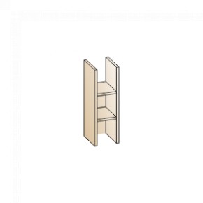 Гостиная Мелисса Композиция 1 (Гикори Джексон светлый) в Можге - mozhga.ok-mebel.com | фото 3