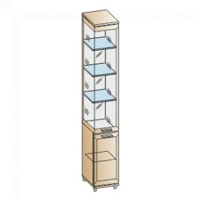 Гостиная Мелисса Композиция 12 (Ясень Асахи) в Можге - mozhga.ok-mebel.com | фото 7