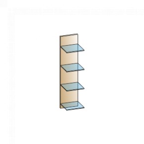 Гостиная Мелисса Композиция 3 (Гикори Джексон светлый) в Можге - mozhga.ok-mebel.com | фото 5