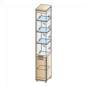 Гостиная Мелисса Композиция 5 (Гикори Джексон светлый) в Можге - mozhga.ok-mebel.com | фото 3