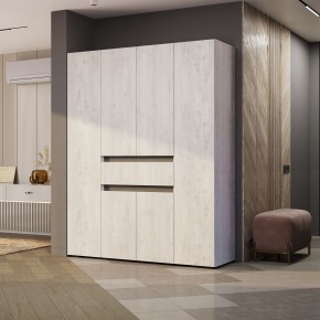 Гостиная Мрия (модульная) Бетон пайн светлый/Графит в Можге - mozhga.ok-mebel.com | фото 18