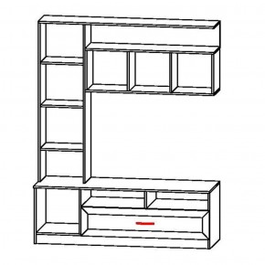 ПРАГА Гостиная (модульная) в Можге - mozhga.ok-mebel.com | фото 7