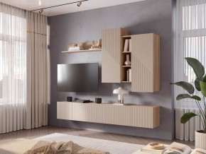Гостиный модуль Эмилия ГМ-12 (Дуб смоки/Айриш (MF03)) в Можге - mozhga.ok-mebel.com | фото 3