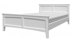 ГРАЦИЯ-4 Кровать из массива 1400 (Белый античный) в Можге - mozhga.ok-mebel.com | фото