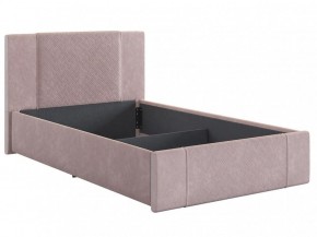 ХЛОЯ Кровать 1200 каркас (нежно-розовый велюр) в Можге - mozhga.ok-mebel.com | фото