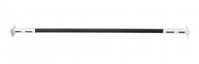 Турник раздвижной 1250-1500 цв. белый-черный FLEXTER PROFI в Можге - mozhga.ok-mebel.com | фото