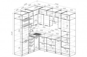 ЖАСМИН Кухонный гарнитур Гранд Прайм (2100*2700 мм) в Можге - mozhga.ok-mebel.com | фото 2