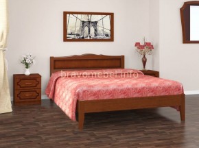 КАРИНА-7 Кровать из массива 1200 (Орех) в Можге - mozhga.ok-mebel.com | фото
