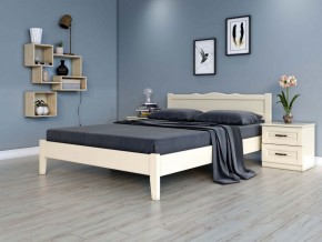 КАРИНА-7 Кровать из массива (Слоновая кость) в Можге - mozhga.ok-mebel.com | фото