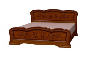 КАРИНА-8 Кровать из массива (Орех) в Можге - mozhga.ok-mebel.com | фото 2