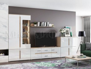 КИМ Шкаф с подсветкой (белый) в Можге - mozhga.ok-mebel.com | фото 7