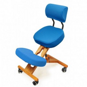 Коленный стул со спинкой Smartstool KW02В + Чехлы в Можге - mozhga.ok-mebel.com | фото 2