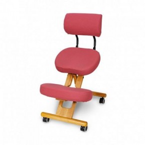 Коленный стул со спинкой Smartstool KW02В + Чехлы в Можге - mozhga.ok-mebel.com | фото 5