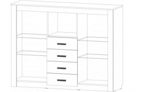 РИВЬЕРА Комод большой в Можге - mozhga.ok-mebel.com | фото 2