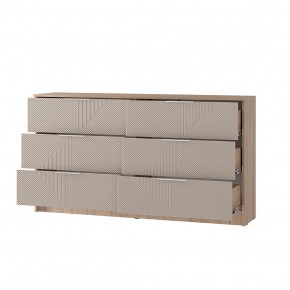 Комод Эмилия КМ-04 (Дуб смоки/Айриш (MF03)) в Можге - mozhga.ok-mebel.com | фото 2