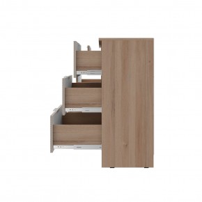 Комод Эмилия КМ-04 (Дуб смоки/Айриш (MF03)) в Можге - mozhga.ok-mebel.com | фото 3