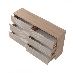 Комод Эмилия КМ-04 (Дуб смоки/Айриш (MF03)) в Можге - mozhga.ok-mebel.com | фото 4