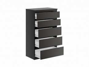 Комод КАСТОР с пятью ящиками, цвет Дуб Венге в Можге - mozhga.ok-mebel.com | фото 2
