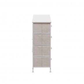 Комод Leset Линкс 8 ящ. (к/з), Каркас Белый, ящики Белые в Можге - mozhga.ok-mebel.com | фото 5
