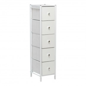 Комод Leset Нирита/Хайди узкий 5 ящиков в Можге - mozhga.ok-mebel.com | фото 2
