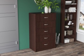 Комод Лофт 5 ящиков (Венге) в Можге - mozhga.ok-mebel.com | фото
